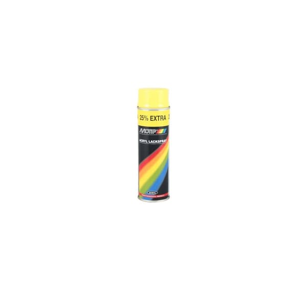 Motip RAL1018 keltainen akryylimaali 500ml