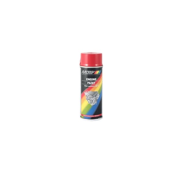 Motorlakk rød 400ml