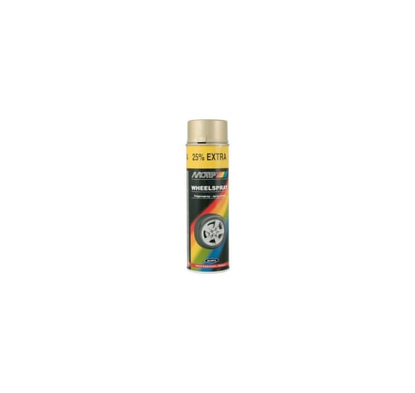 Motip fælg maling guld 500ml