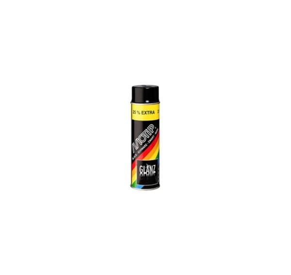 Motip felgmaling svart blank 500ml