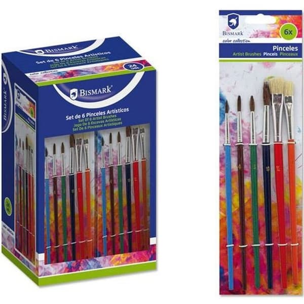 Penslar Bismark Multicolour (24 antal)
