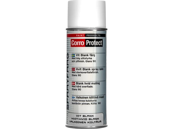 CorroProtect Spraymaling - Hvid - 400 ml.