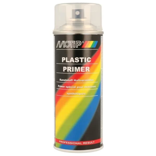 Sprayfärg Motip Primer special genomskinlig plast 400ml M04063 auto för motorcykel skoter