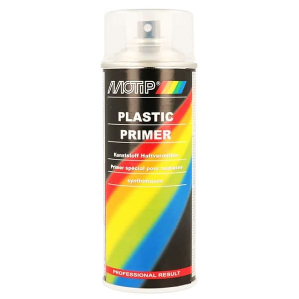 Sprayfärg Motip Primer special genomskinlig plast 400ml M04063 auto för motorcykel skoter