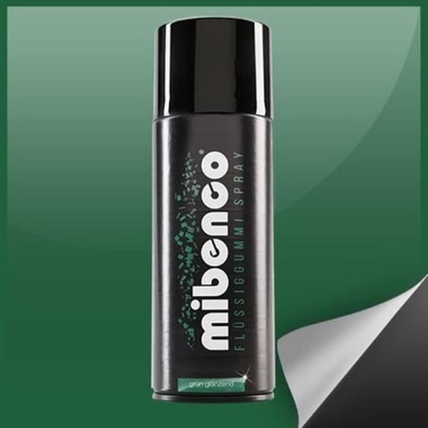 Mibenco GREEN SPRAY 400 ML GLANSIG GUMMI VÄTSKA - MIBENCO