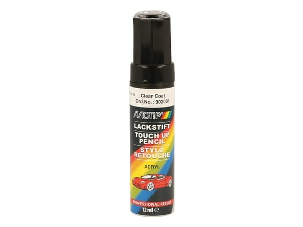 Färgstift akryl bilfärg klarlack 12ml