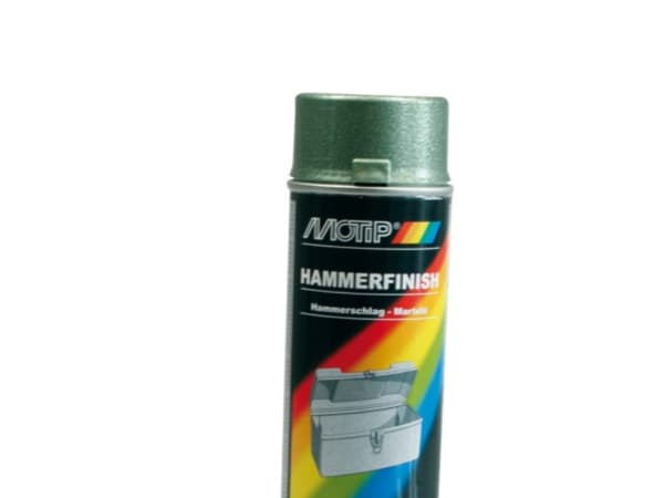 Motip Hammer lackspray grön 400ml.