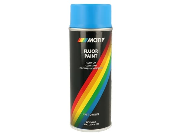 Motip Flouriserende spray 400ml blå