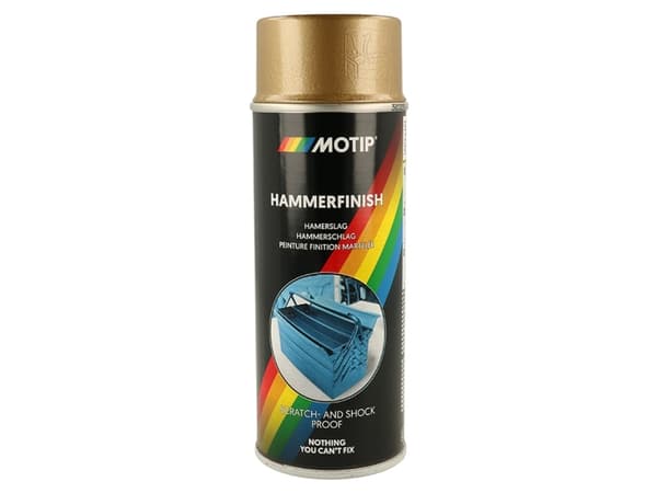 Motip Hammerlak spray guld 400ml.