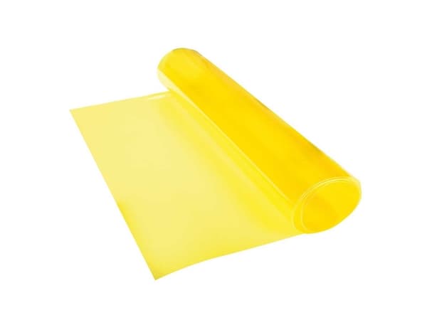 Foliatec Transparent plast folie, gul 30x100 cm