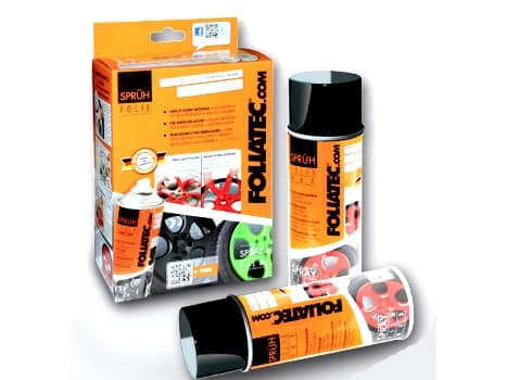FOLIATEC Spray Film Set, Rød, Spray maling (hobby), Væske, 400 ml, 2 stykker