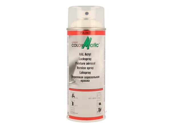 ColorMatic Ral 9010 silkeglans 400ml.