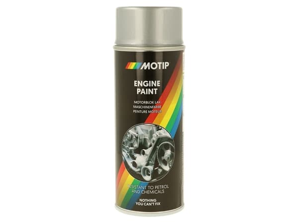 Motip Motorfärg aluminium 150 grader 400ml.
