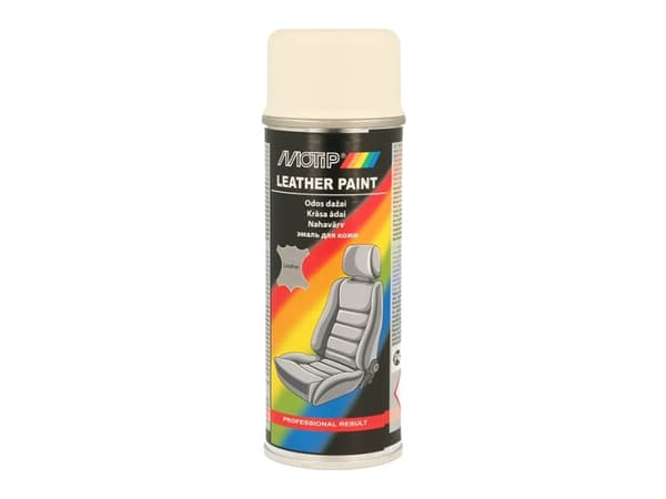 Motip læder og vinyl maling RAL9016 200ml