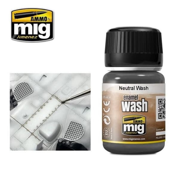 AMMO av mig Jimenez - Neutral Wash Mig Jimenez Ammo Amig1010 Modell Char Promo - Ref : 8145