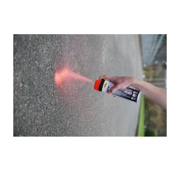 Maamerkki Spotmarker FLUO punainen 500ml, Motip
