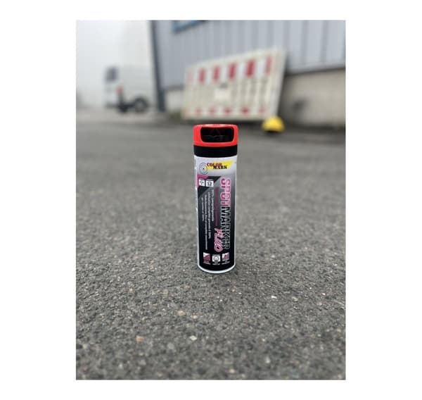Maamerkki Spotmarker FLUO punainen 500ml, Motip