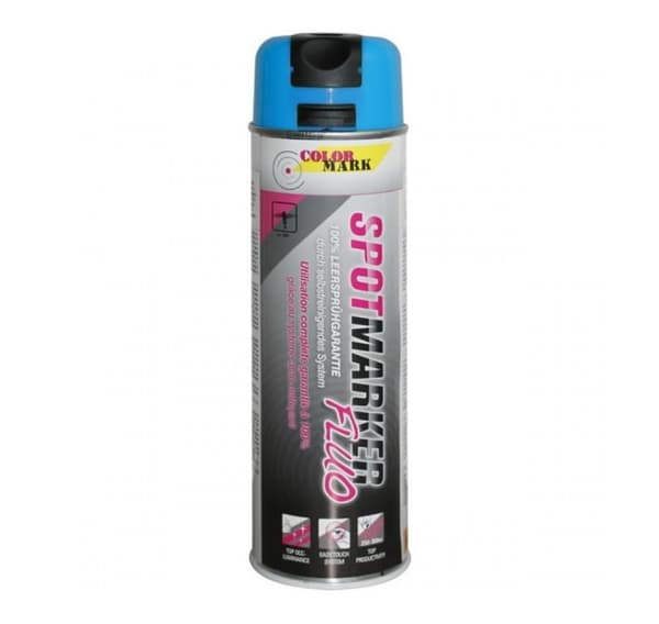 Maamerkki Spotmarker FLUO punainen 500ml, Motip