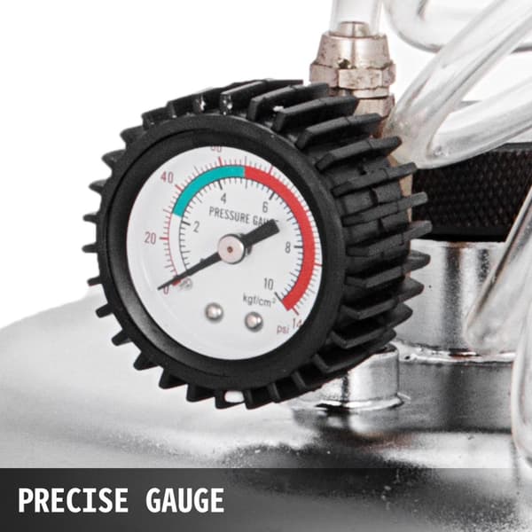 10-40 PSI pneumatisk lufttrycksbroms avluftningssats med 5L tank, hög prestanda, precisionstryckmätare, lätt att använda