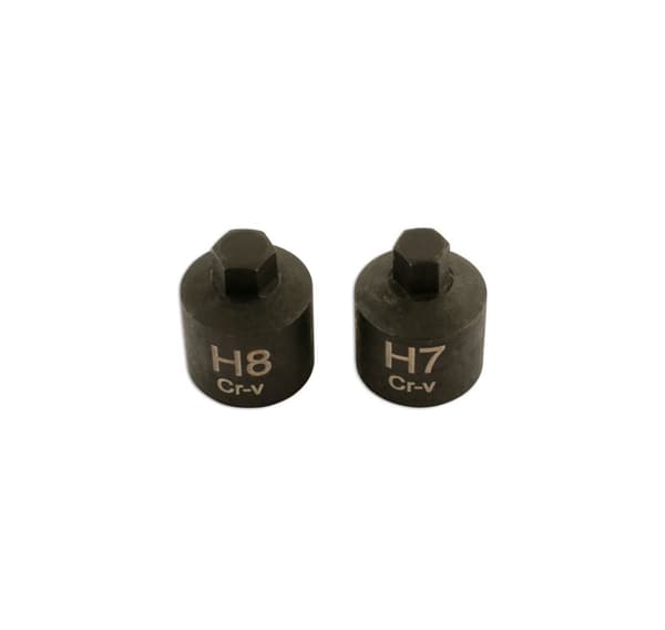 Hex-kassetter for 7 og 8 mm støtte