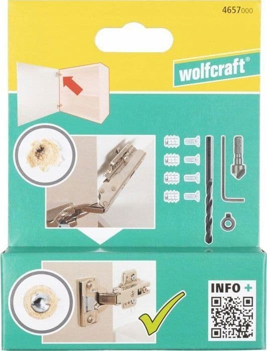 Brom reparationssats - Wolfcraft brom renoveringssats - 4657000
