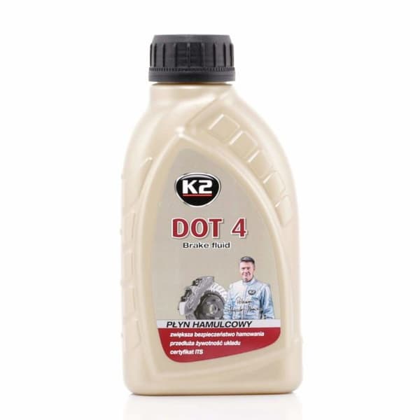 Bromsreparationskit - bromsrenoveringskit K2 - T104 - DOT4 bromsvätska, 0,5 L