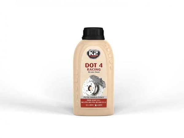 Reparationskit för bromsar - banteknik bromsrenoveringskit K2 - T126 - DOT4 bromsvätska med certifikat. DOT 4 RACING 250ML