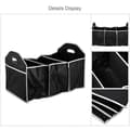 Miniatyrbild 3 av 4: Car Organizer - 2 i 1 - Fällbar - Svart - Multifunktion - Bagageutrymme