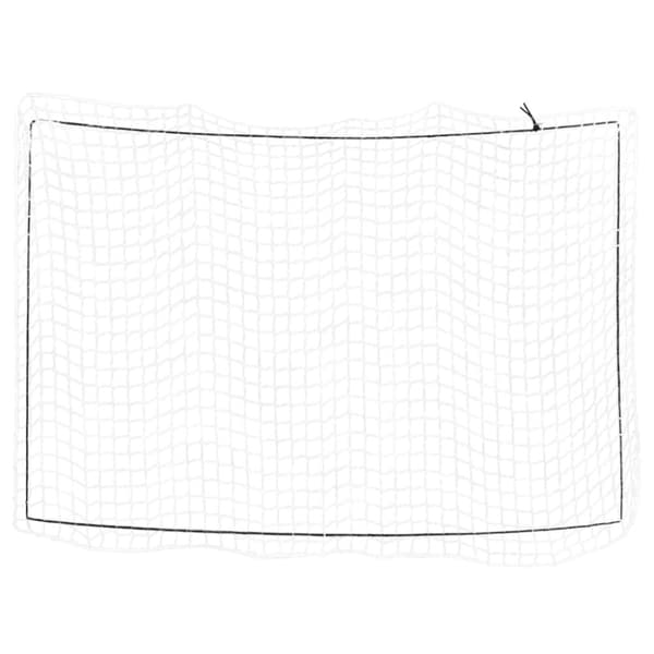 vidaXL Tilhengernett med elastisk tau hvit 3,5x2,5 m PP