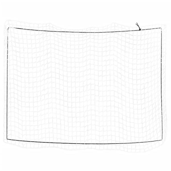vidaXL Lastnät med elastiskt rep vit 4x3 m PP