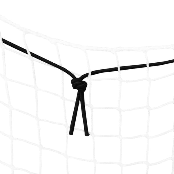 vidaXL Tilhengernett med elastisk tau hvit 6x3,5 m PP