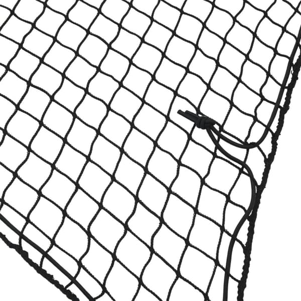 vidaXL Lastnät med elastiskt rep svart 2,1x1,25 m PP