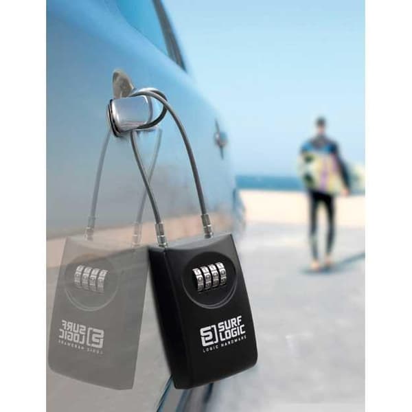 Surflogic Key Security Lock Double System Svart
