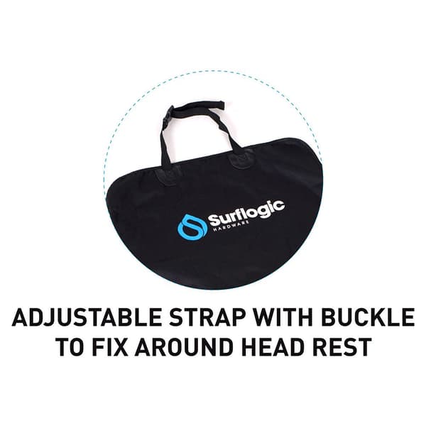 Surflogic Waterproof Car Seat Cover Musta