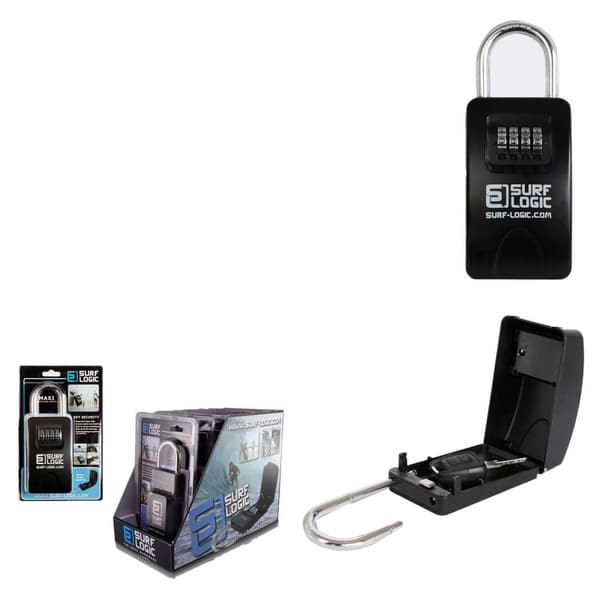 Surflogic Key Security Lock Maxi Musta