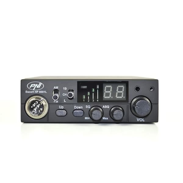 Radiostation - CBI - ESCORT HP 8001L - HS81 headset - PNI ML100 antenn - Svart