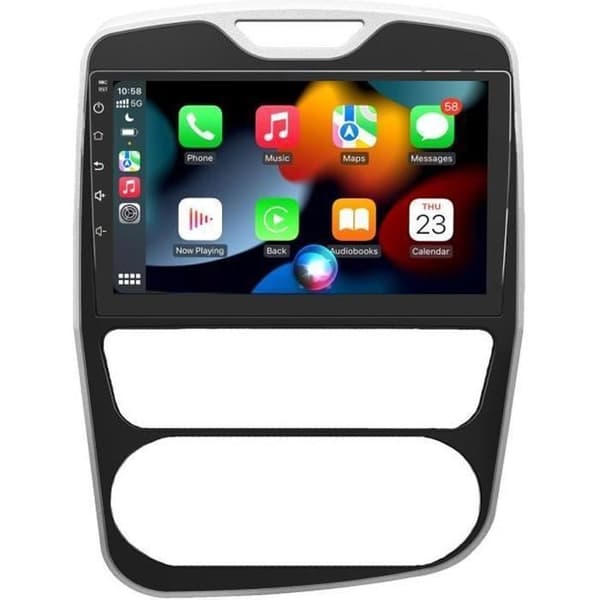 AWESAFE bilradio för Renault Clio 4 (2017-2019) Android 12 2Go+32Go med 10,1'' skärm Carplay Android Auto WiFi Bluetooth