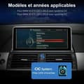 Miniatyrbild 3 av 4: AWESAFE Android 11[4GB+64GB] bilradio för BMW X5 E70 X6 E71 med 10,25 tum, Carplay/Android Auto/WIFI/4G, CIC-system[2010-2013]