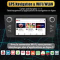 Miniatyrbild 3 av 4: AWESAFE Android 12 bilradio för BMW Series 3 E90 E91 E92 E93 med Android Auto 7-tumsskärm GPS Bluetooth WiFi