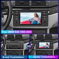 Miniatyrbild 2 av 4: AWESAFE Android 12 bilradio för BMW E46 Rover 75 MG ZT [2GB+32GB] Carplay/Android Auto med 7-tums pekskärm GPS Bluetooth WiFi