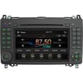 Miniatyrbild 1 av 4: AWESAFE 2 Din bilradio för Mercedes-Benz Vito Viano Sprinter W639/B-klass W245/A-klass W169,7 tums pekskärm DVD/CD-spelare