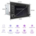 Miniatyrbild 2 av 4: AWESAFE Bilradio för Audi A4 B6 B7/S4/RS4 (2000-2012) med 7-tums pekskärm CD GPS/Bluetooth/FM RDS/USB/SD/RCASWC/Mirrorlink