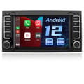 Miniatyrbild 1 av 4: AWESAFE Carplay bilradio för VW Touareg Transporter T5 Multivan, Android 12, 7" HD-pekskärm, GPS+Android Auto+WiFi[2GB+32GB]