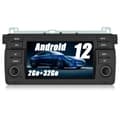 Miniatyrbild 1 av 4: AWESAFE Android 12 bilradio för BMW E46 Rover 75 MG ZT [2GB+32GB] med 7-tums pekskärm GPS Bluetooth WiFi