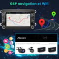 Miniatyrbild 3 av 4: AWESAFE Android 12 Bilradio för Golf 5 6 VW Passat Polo Seat Skoda 7 "HD-pekskärm med Carplay AndroidAuto GPS WiFi[1GB+32GB]