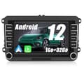 Miniatyrbild 1 av 4: AWESAFE Android 12 Bilradio för Golf 5 6 VW Passat Polo Seat Skoda 7 "HD-pekskärm med Carplay AndroidAuto GPS WiFi[1GB+32GB]