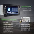 Miniatyrbild 3 av 4: AWESAFE Autoradio GPS Navigator för Opel Car 7 Inch 2 Din Car Stereo Head Unit med CD DVD USB SD Bluetoo Player