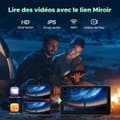Miniatyrbild 3 av 6: TOGUARD 7-tums Bluetooth-bilradio med CarPlay Android Auto Bluetooth WiFi 5G trådlös FM-sändare