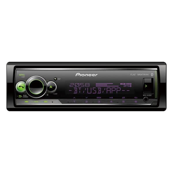 Bilradio - Pioneer - MVH-S520BT - Bluetooth - USB - Double-Din
