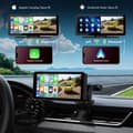 Miniatyrbild 2 av 6: TOGUARD Bilradio 7" trådlös carplay backkamera 1080P Pekskärm Android/iOS röststyrning Multimedia Bluetooth/WIFI/GPS